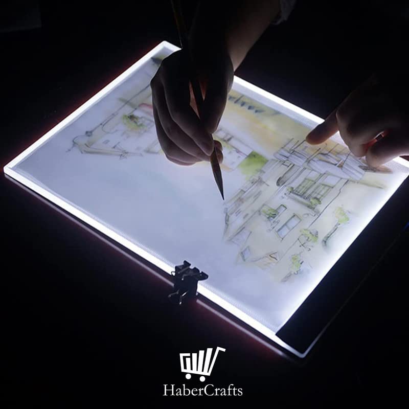 Habercrafts Tracing Paper Sheets - 112gsm Heavyweight, Acid Free, Printable A4 (25 Sheets) 7