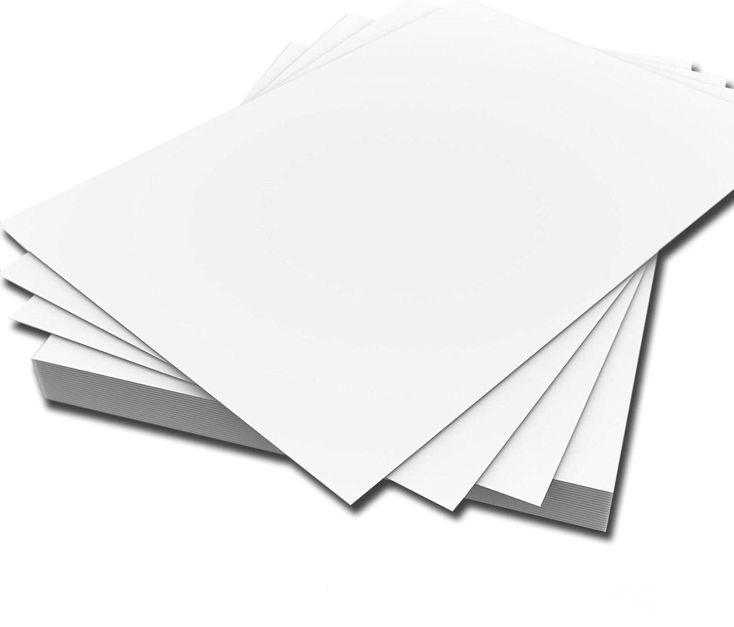 ARK Premium White Card Stock - 220gsm Thick Printing Paper for All Printers | A4 (Pack of 50) 1