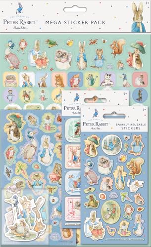 Paper Projects Peter Rabbit Mega Sticker Collection | Foil, Sheet & Die-Cut Stickers for Scrapbooking 2