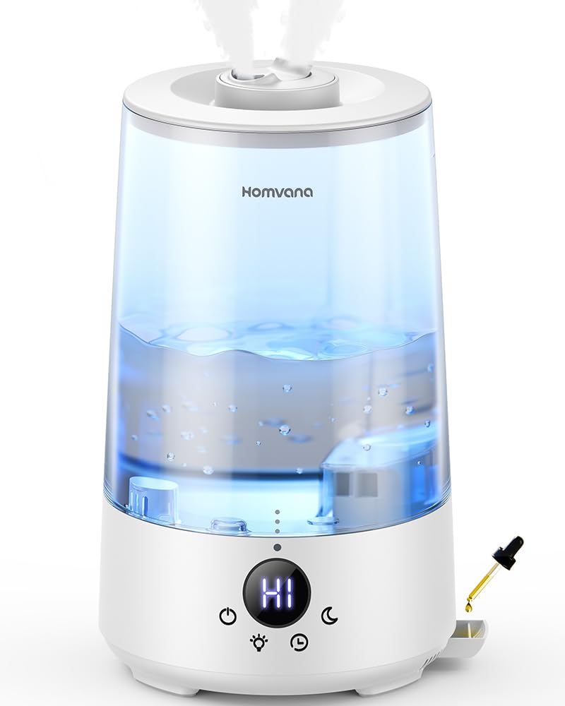 Homvana H101 3.6L Cool Mist Humidifier - 34 Hr Runtime | Aroma Diffuser | Quiet Operation 1