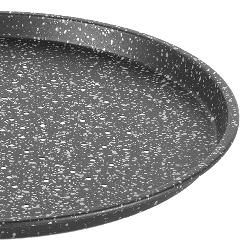 Salter Megastone Pizza Pans - Set of 2, 29 cm Non-Stick Trays, 12-Inch Round 12