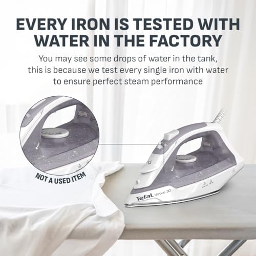 Tefal Virtuo 30 Steam Iron - 2000W Power | 130g Steam Boost | Ceramic Soleplate 8