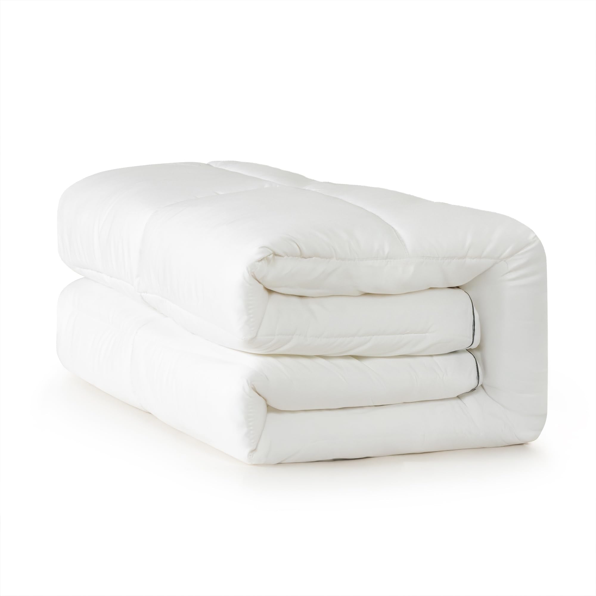 Zinus Cooling Bamboo Mattress Topper - 5 cm Thick | 135 x 190 cm Double Size | Machine Washable 11