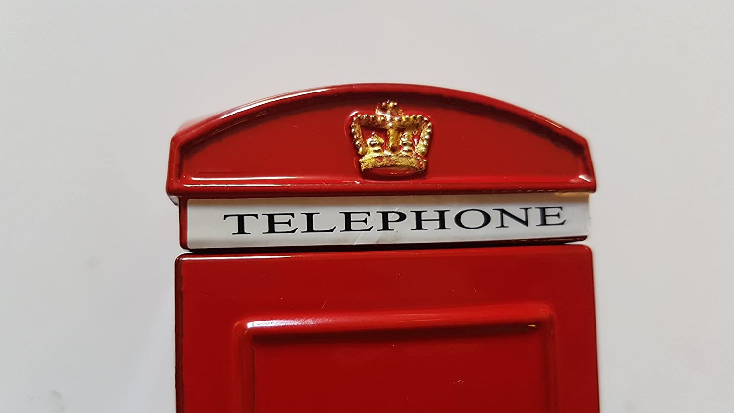 2 UR DOOR Red Phone Booth Money Box Bank Souvenir | Die Cast Zinc | 140x60x60mm 4