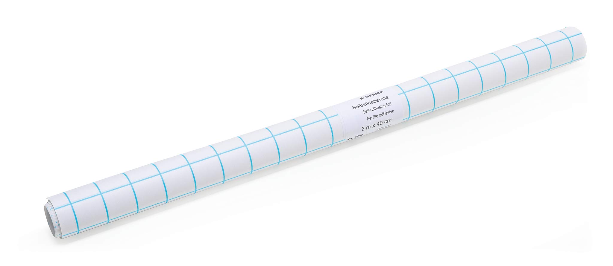 HERMA Self Adhesive Book Cover Film Roll - Clear, Archive Quality Polypropylene | 2 m x 40 cm 2