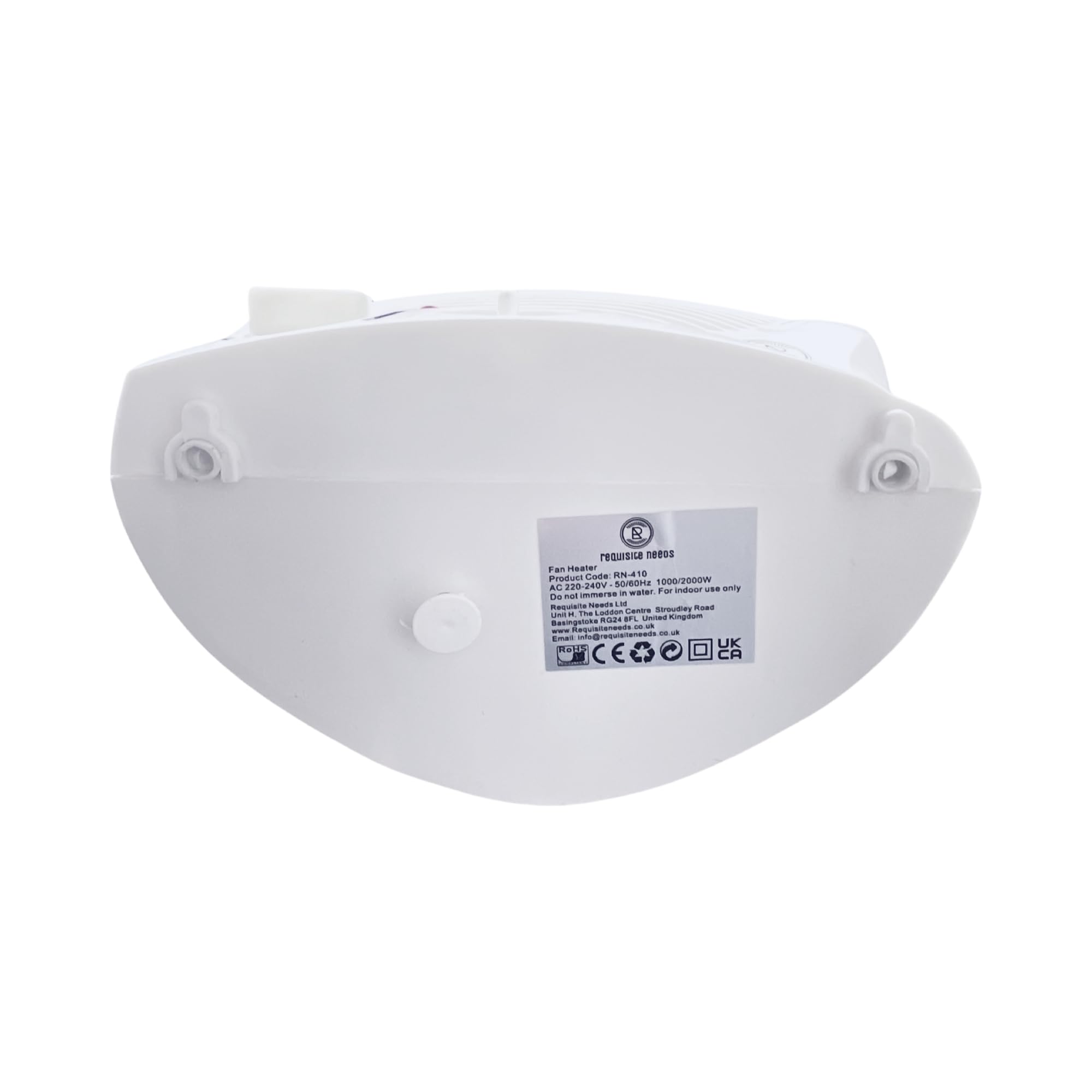 REQUISITE NEEDS 2KW Portable Electric Fan Heater with 3 Settings & Overheat Protection | White 4