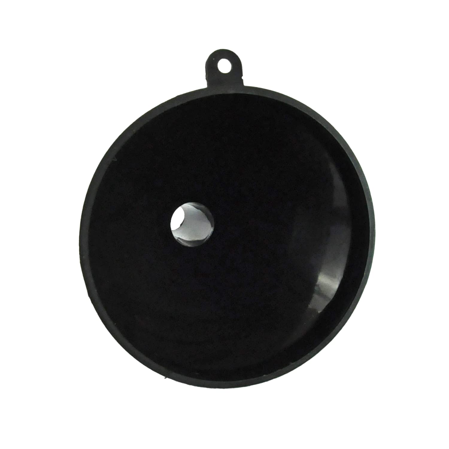Simply FUN102 Funnel - 102mm (4in) Black Plastic for Rapid Liquid Transfer | Pack of 1 4
