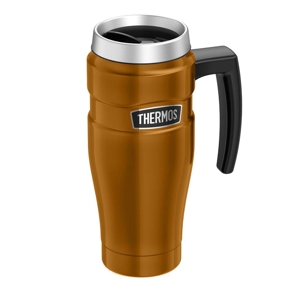 Thermos Stainless King Travel Mug - 470 ml Copper Vacuum Insulated Stainless Steel 7