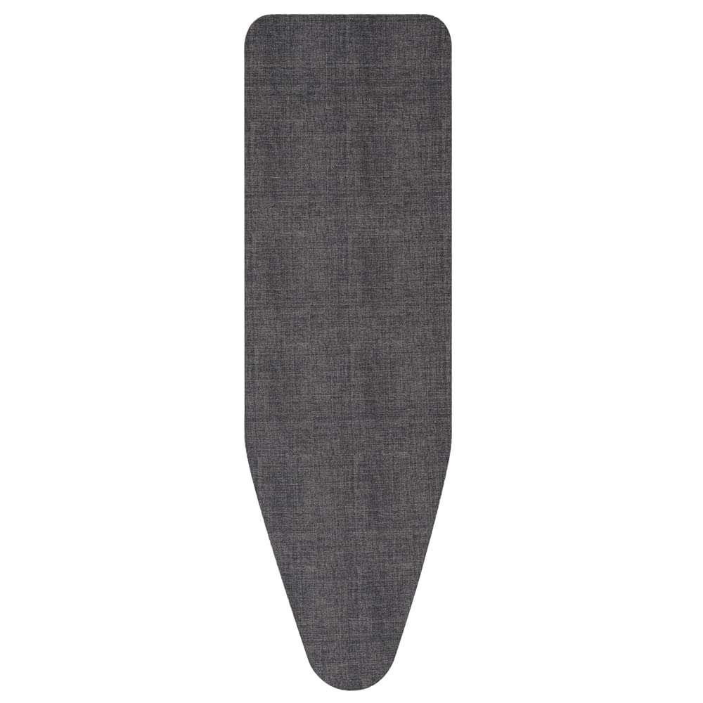 Brabantia Ironing Board Cover D - 100% Fairtrade Cotton | 8mm Foam Padding | Denim Black 1