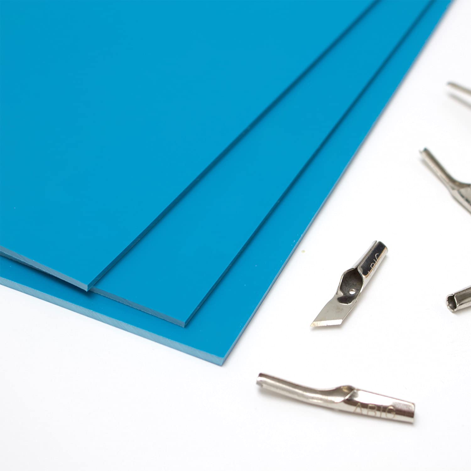 Artway Soft Cut Polymer Relief Printing Material - A3 Size | Pack of 3 Sheets | Blue 5