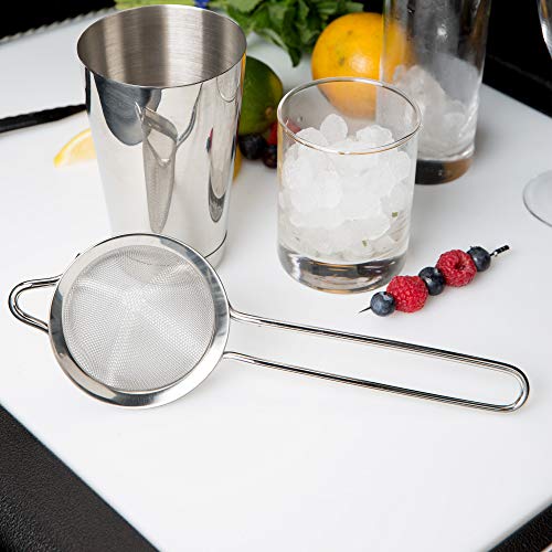 Barfly Stainless Steel Fine Mesh Conical Cocktail Strainer | 26.35 x 8.89 x 6.35 cm 6