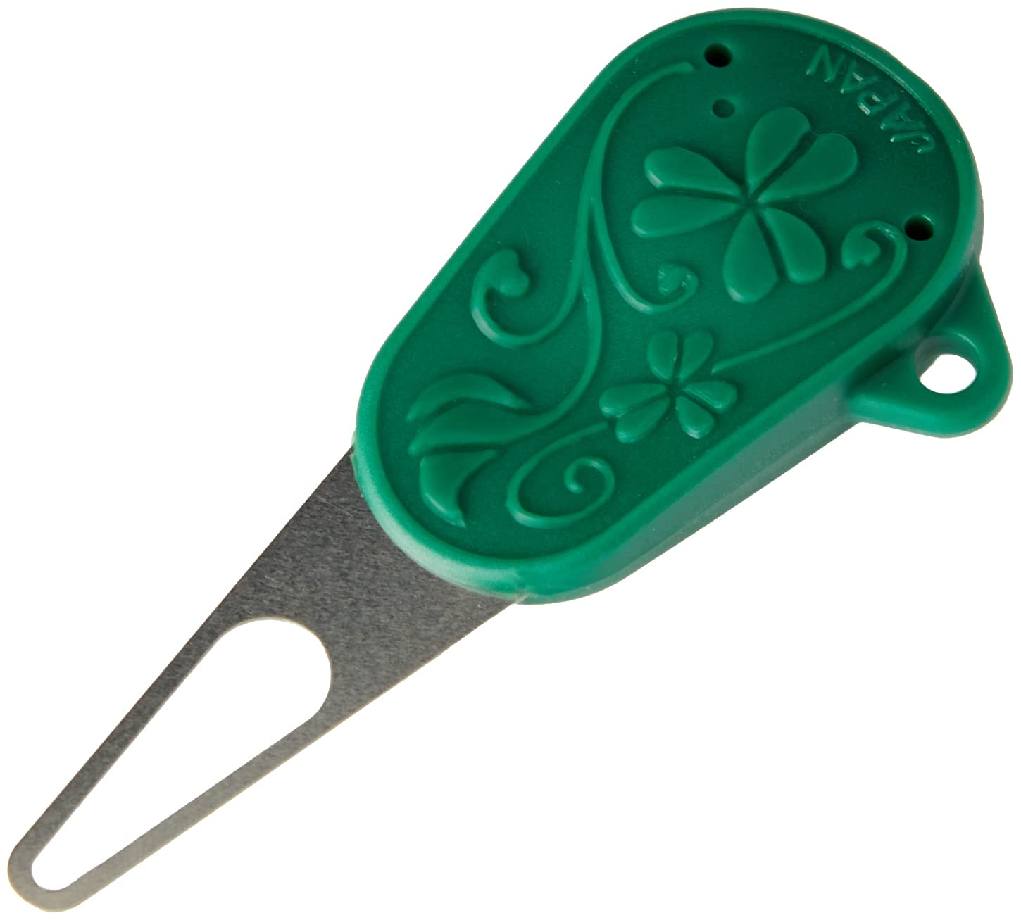 Clover Yarn Threader - Firm Flat Design for Easy Threading of Darning Needles | Model 3142 3