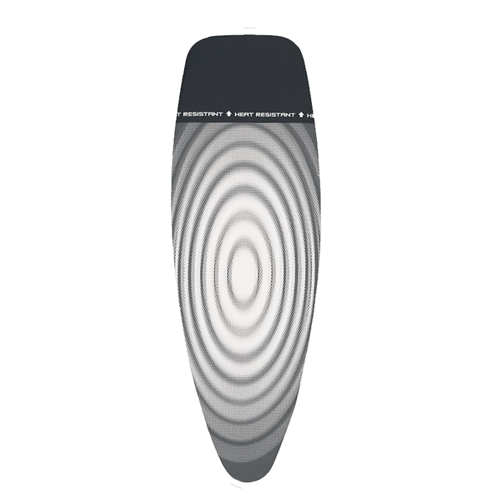 Brabantia Ironing Board Cover - 2mm Built-in Foam | Heat-Resistant | 135x45 cm