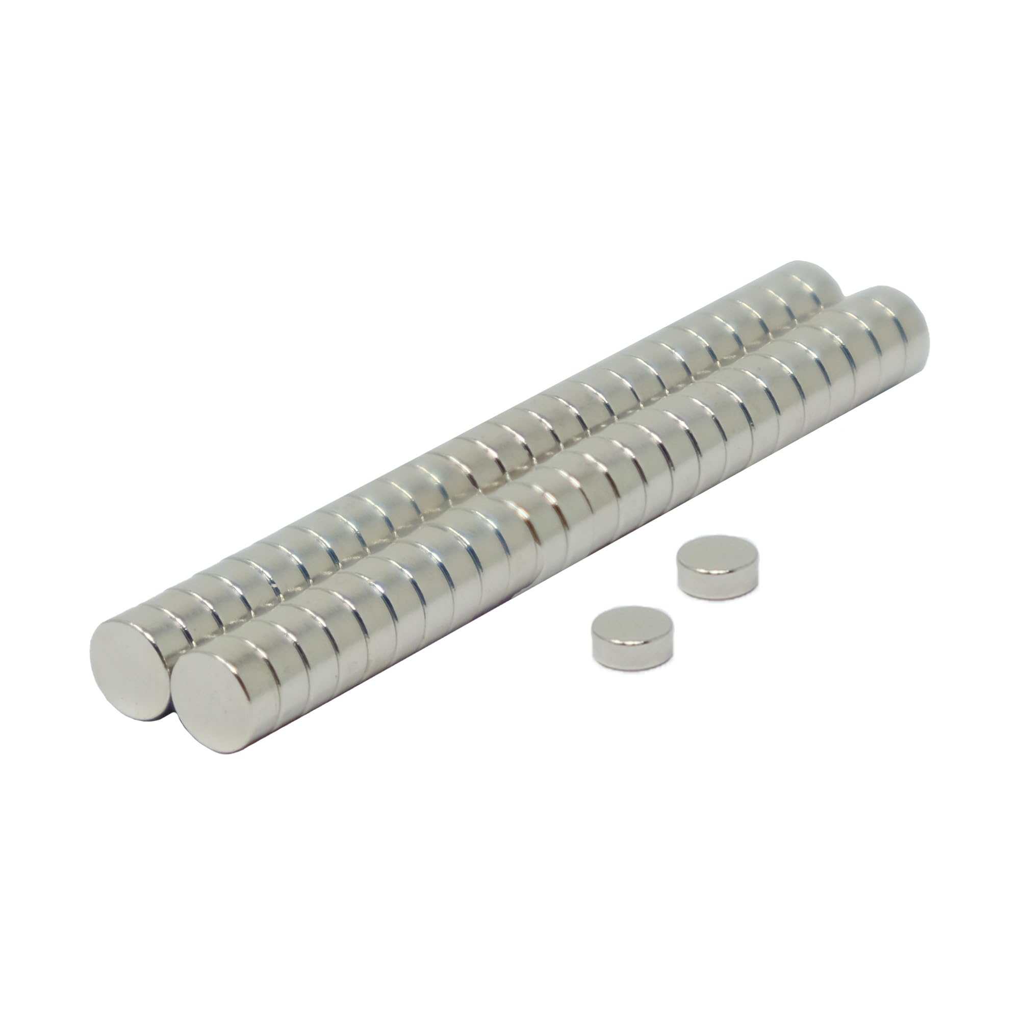 FIRST4MAGNETS N35 Neodymium Magnet - 5mm Dia x 2mm Thick | 0.51kg Pull | Pack of 50 1