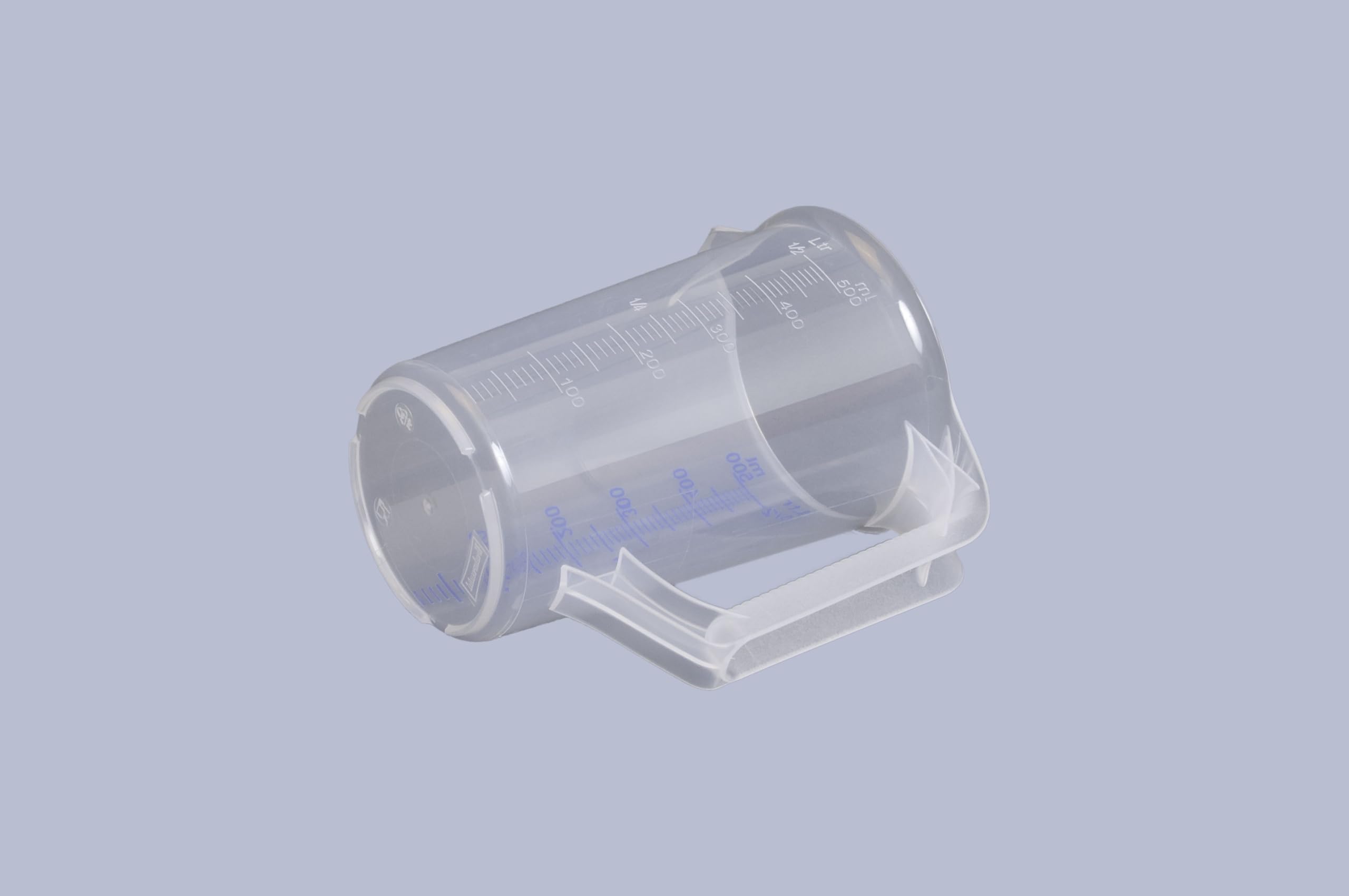 hünersdorff Graduated Can 935000 - Chemical Resistant | 500 ml Capacity | White/Blue 5