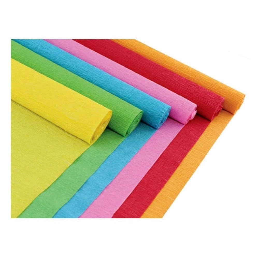 Clairefontaine Crepe Paper Rolls - 10 Pastel Shades | 25x100cm | High Elasticity 5