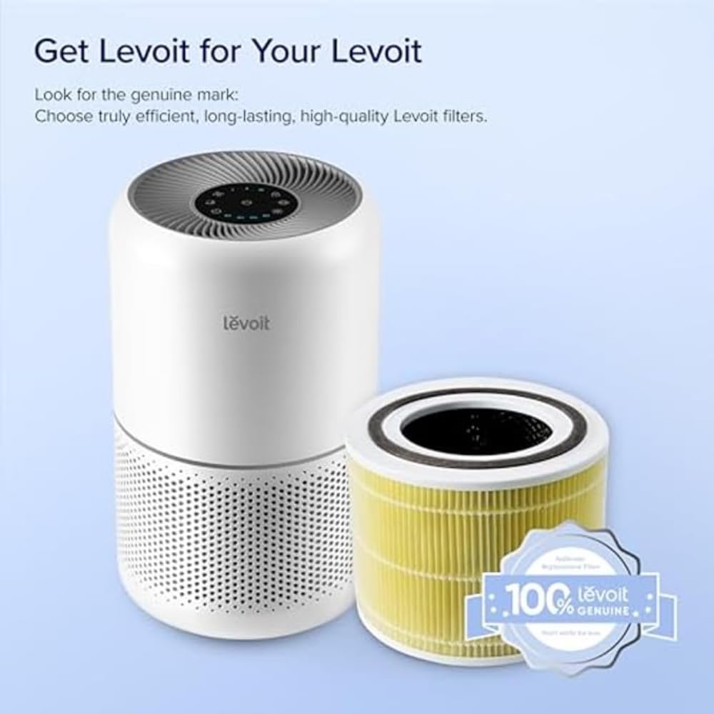 Levoit Core 300-RF-PA Genuine Replacement Filter for Pet Allergies | True HEPA H13 & Carbon 5
