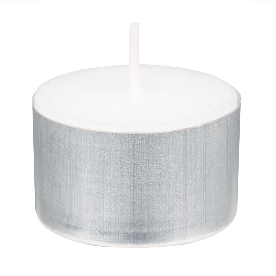 Olympia White Tealight Candles - 8 Hour Burn Time | Pack of 75 | GF449 9