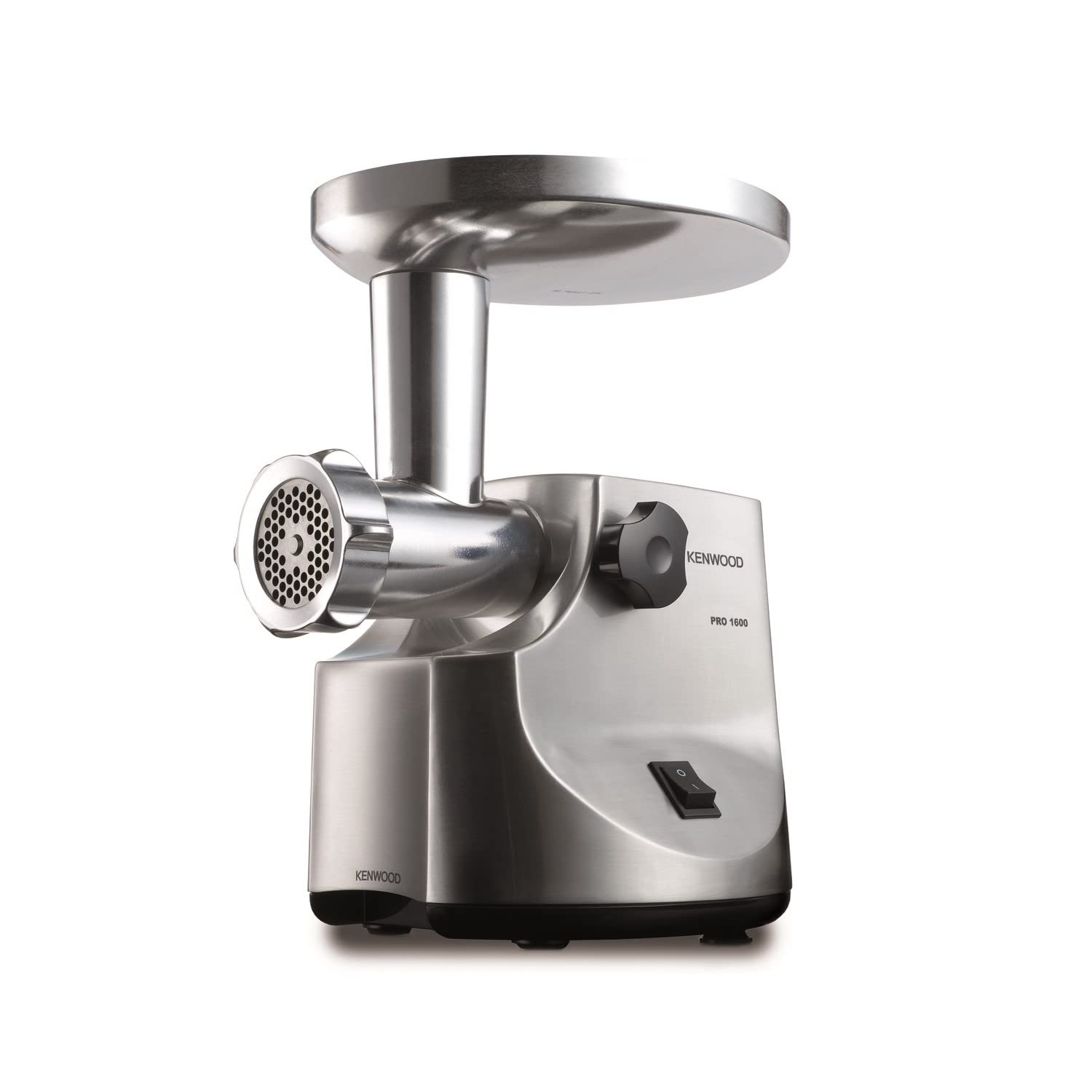 Kenwood Meat Grinder MG510 - 1600W Locked Power | Die-Cast Metal Body | Includes Sausage & Kebbe Attachments 1