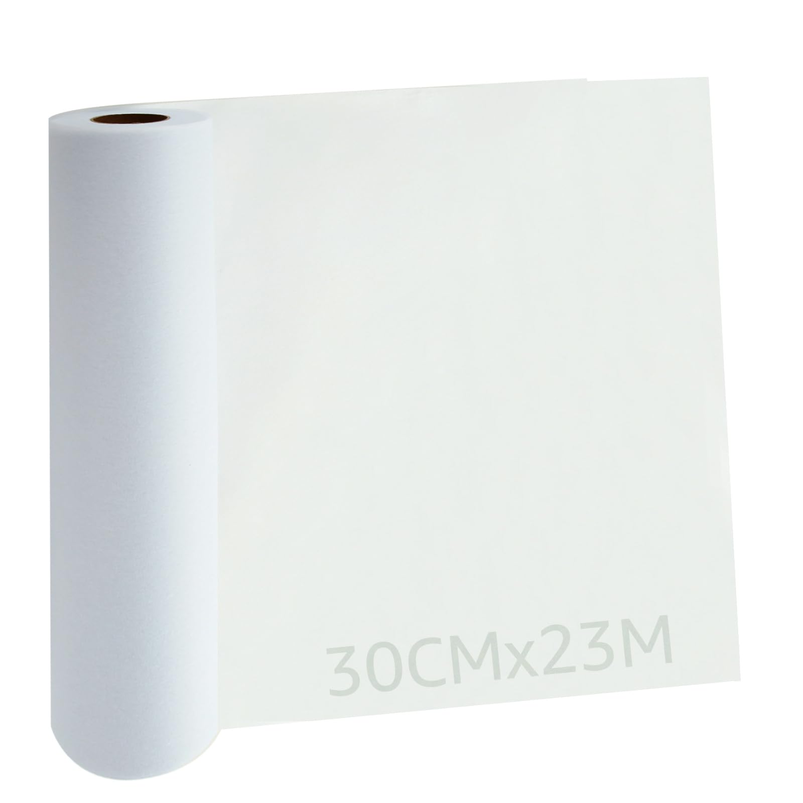 ASelected Fusible Iron-On No Show Mesh Embroidery Stabilizer Backing | Medium Weight | 30cm x 23M Roll