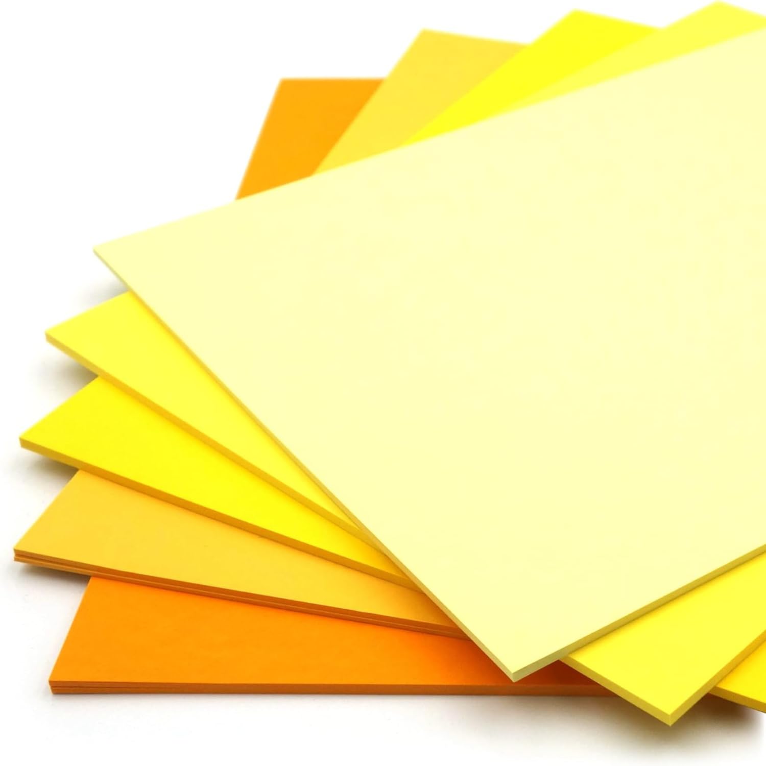Hawksbill A4 Yellow Card Stock 220gsm - 60 Sheets, 5 Shades | Cricut & Silhouette Compatible 1