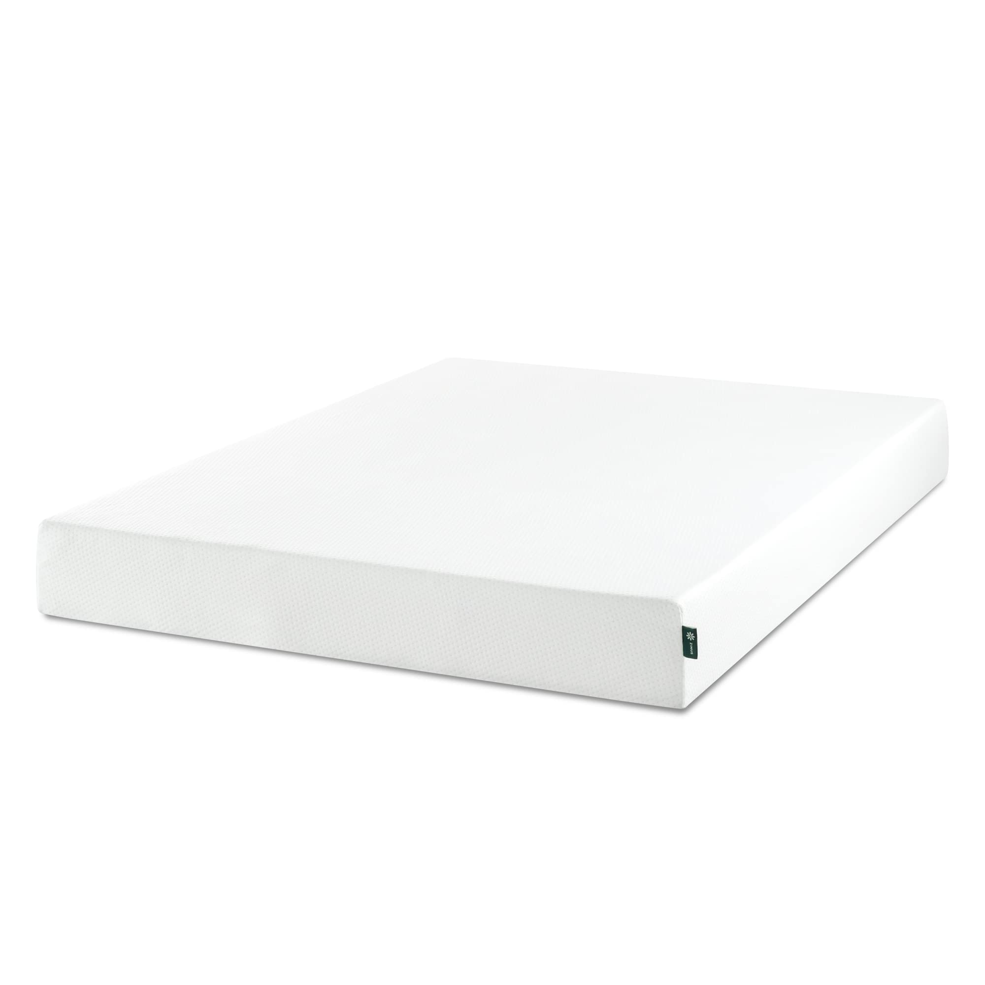 Zinus Double Mattress Memory Foam Green Tea Infused 8'' Height Medium Firm Orthopaedic Support 135 x 190 cm 8