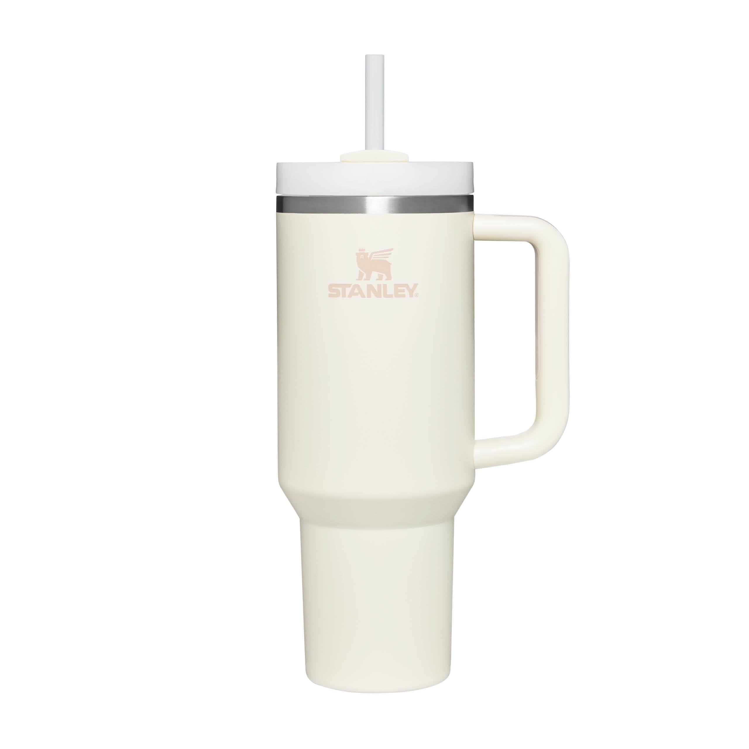 STANLEY 1913 Quencher H2.0 Flowstate Tumbler 1.2L | Cold 11 Hrs, Iced 48 Hrs | Recycled Steel | Cream