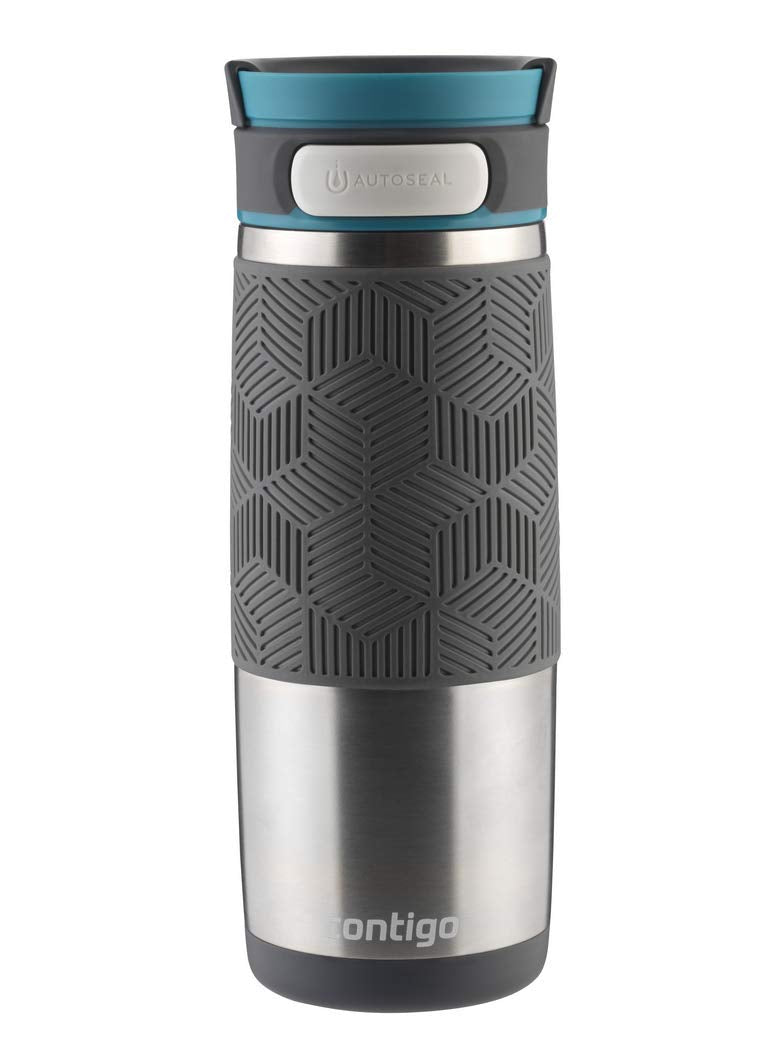 Contigo Transit Autoseal Travel Mug - 460ml Stainless Steel Thermal, Leak Proof | Keeps Hot 5 Hrs/Cold 12 Hrs