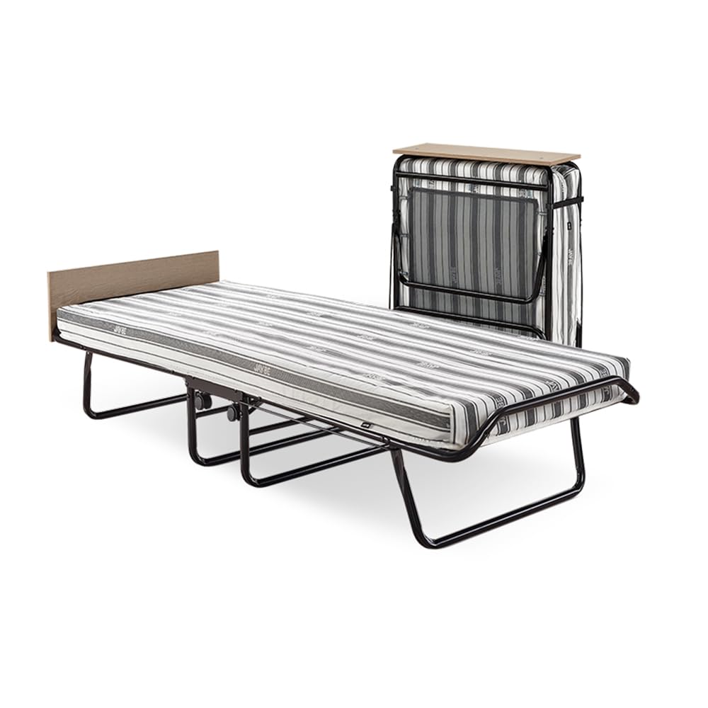 JAY-BE Supreme Automatic Folding Bed with Rebound e-Fibre Mattress - Single Size, 160kg Max User Weight 1