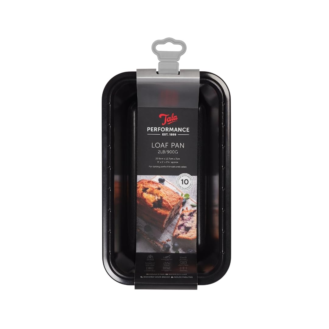 Tala Performance 2lb Loaf Pan - Professional Gauge Carbon Steel with Eclipse Non-Stick Coating 1