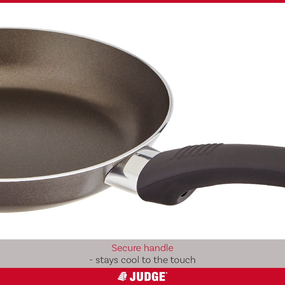 Judge Everyday 20cm Frying Pan - Stay Cool Handle | Aluminium | Dishwasher Safe 3