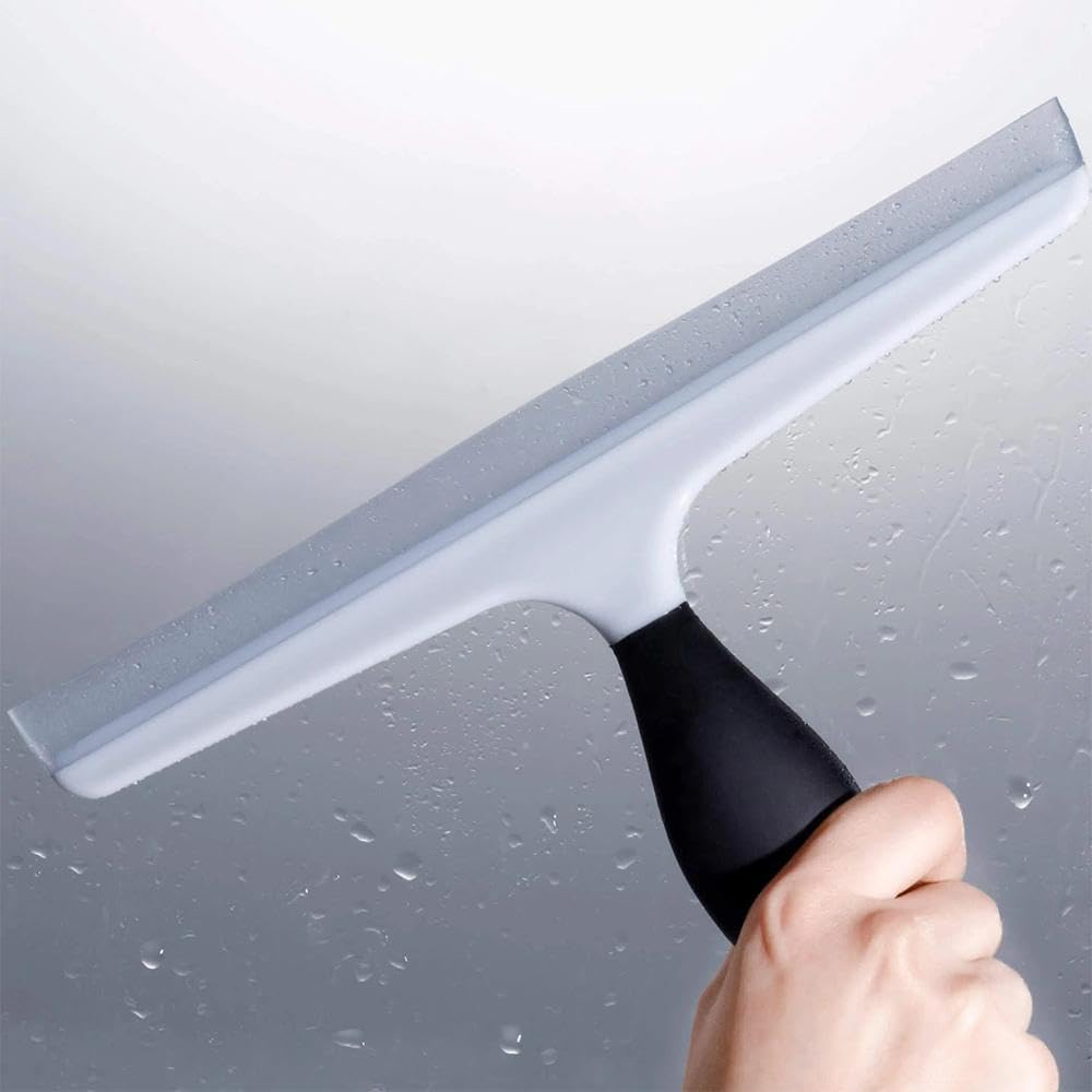 OXO Good Grips All-Purpose Squeegee - Flexible Blade for Rippled Surfaces | Non-Slip Handle | Set of 1 3