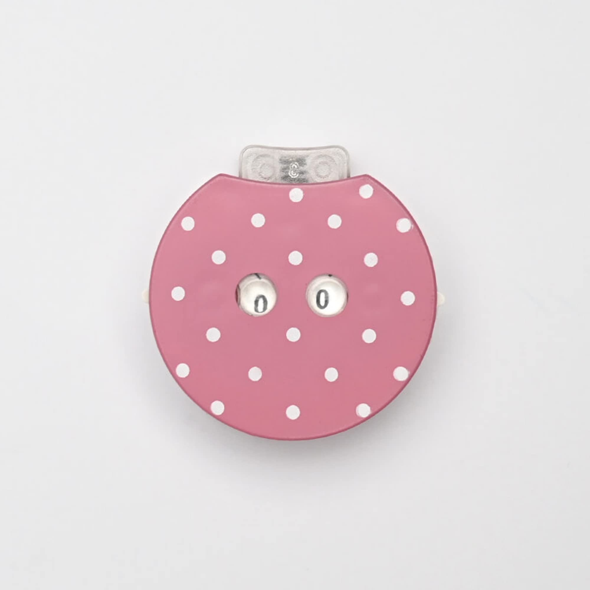 KNITPRO Row Counter - Click Mechanism for Knitting & Crochet Projects | Pink Plastic 5