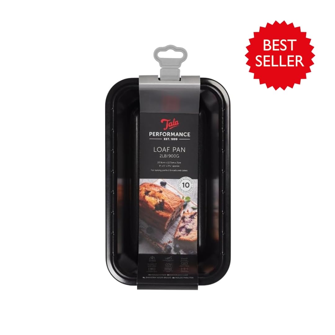 Tala Performance 2lb Loaf Pan - Professional Gauge Carbon Steel with Eclipse Non-Stick Coating 5