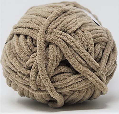 Hello Love Yarn - Super Bulky Polyester Chenille | 100g Biscuit Color 2