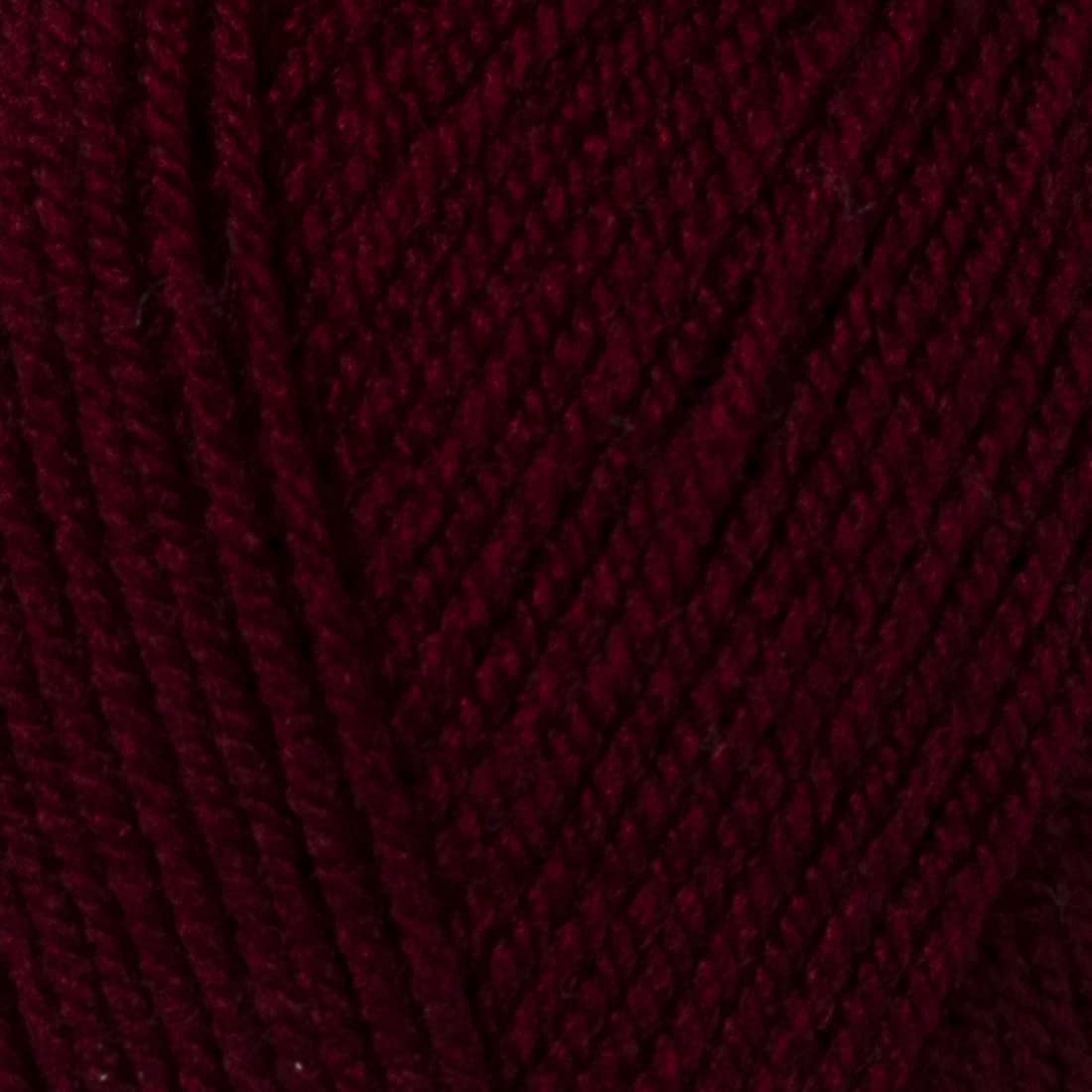 Utopia Crafts DK Double Knitting Yarn - 100% Acrylic, Burgundy | 3 x 100g Balls 3