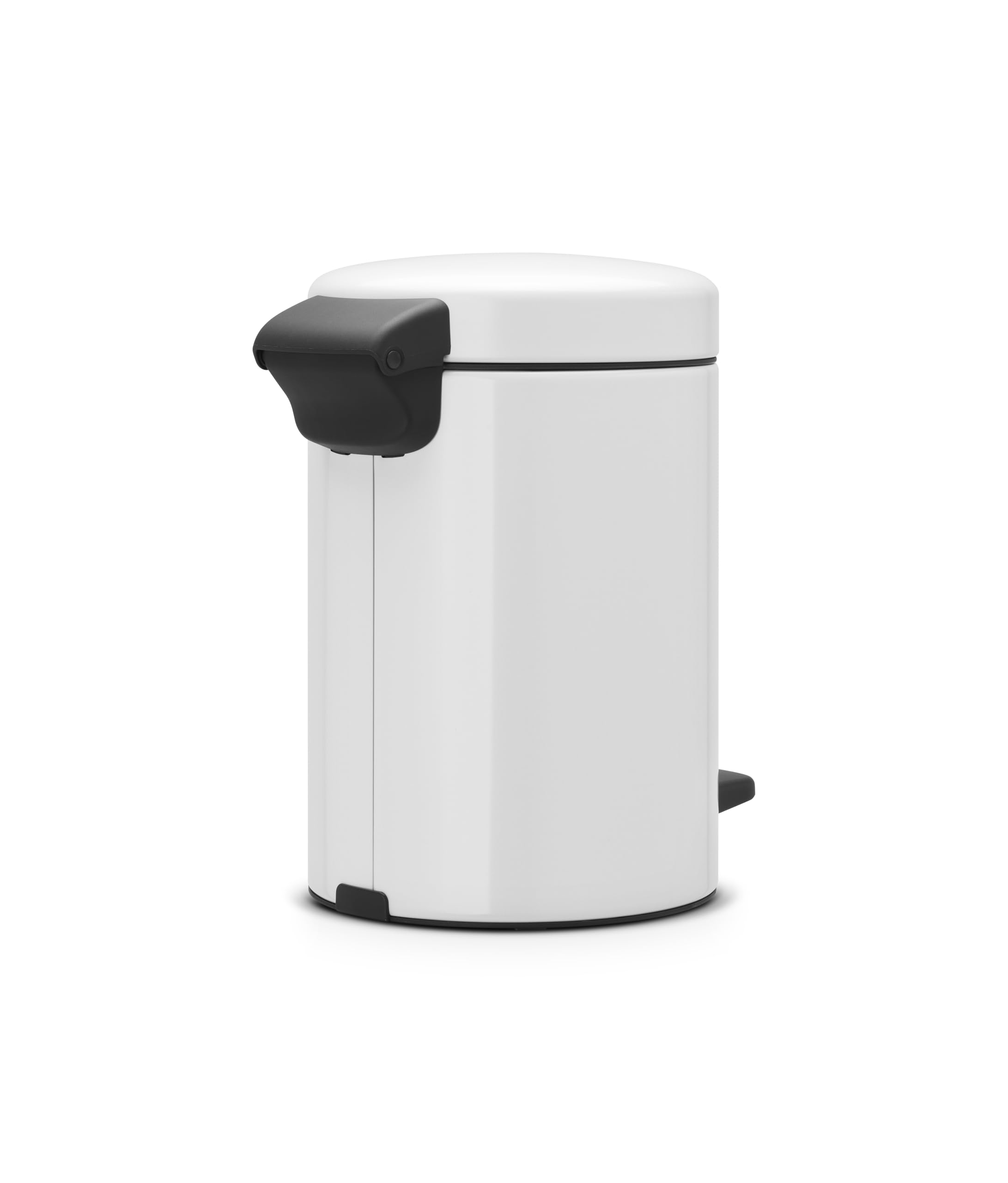 Brabantia NewIcon Pedal Bin - 3 L Capacity | White | Corrosion Resistant Alloy Steel 4