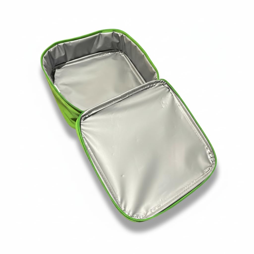 HOX Minecraft Creeper Kids Lunch Bag - Insulated, Durable Polyester, 11x21x24.5 cm 6