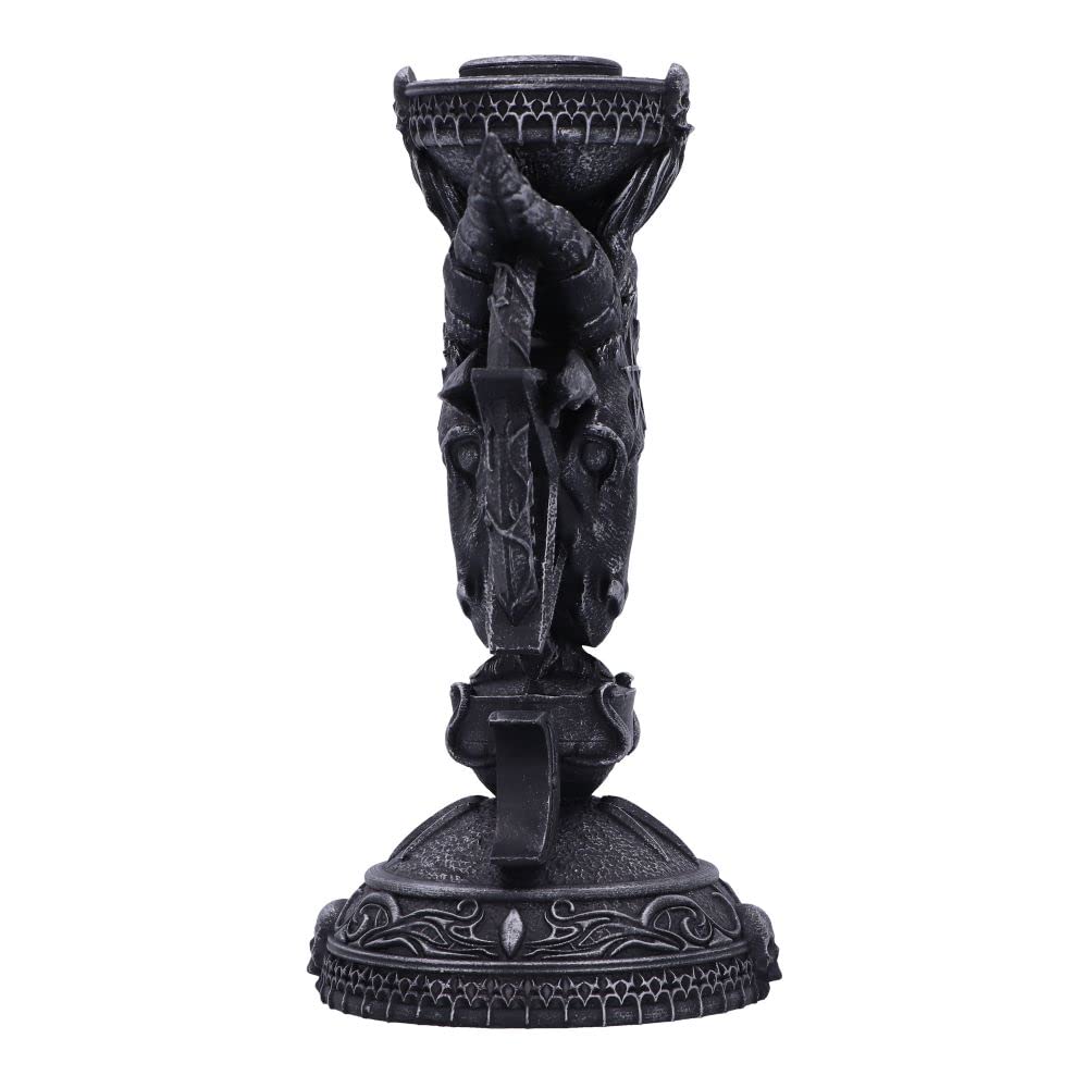 Nemesis Now Light of Baphomet Candle Holder - Resin, Black, 15.5cm Height 3