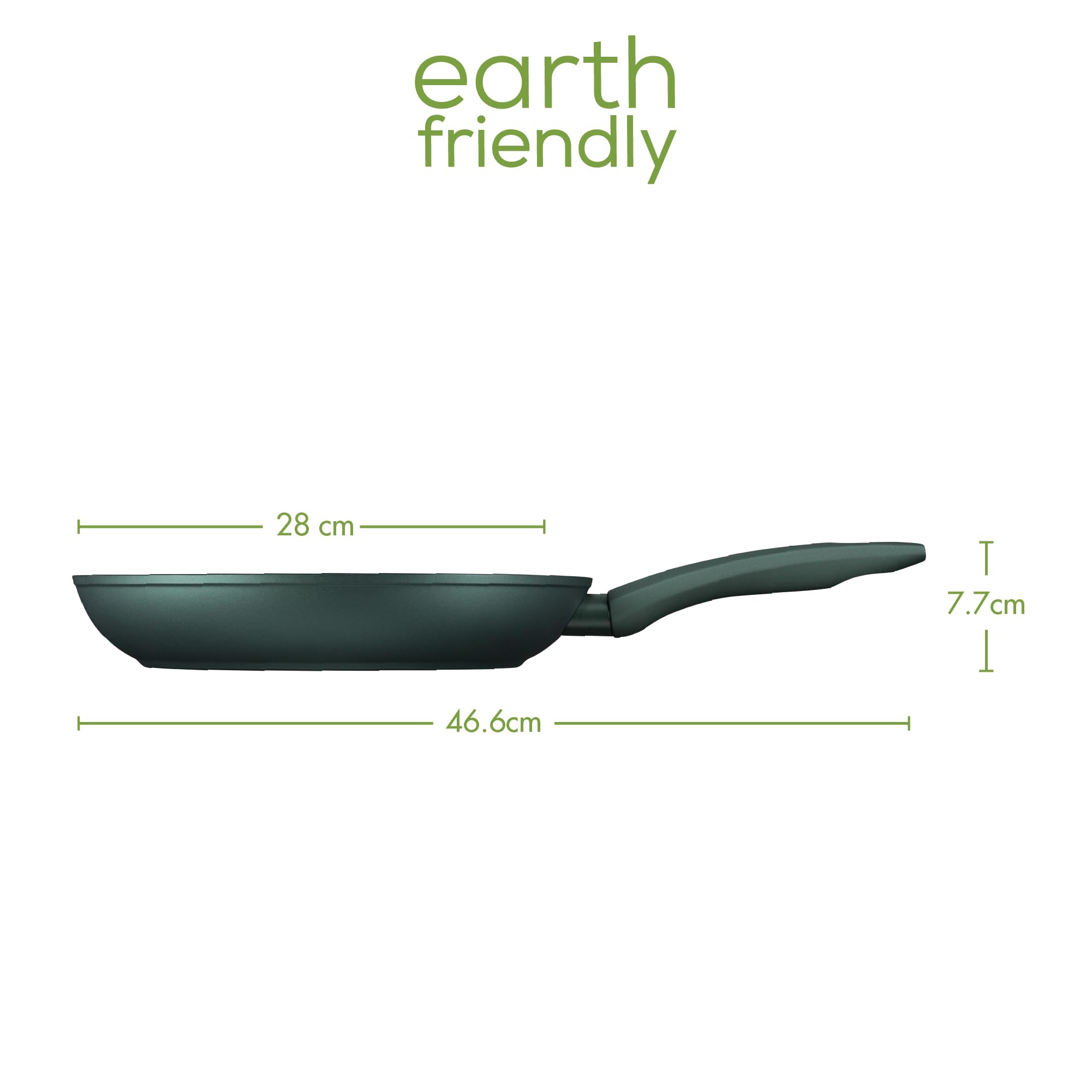 Prestige Earth Friendly Non-Stick Frying Pan - 28cm | Hydraloe Plant-Based Coating | Induction Compatible 7