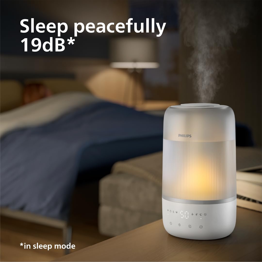Philips Smart Humidifier - 3L Tank, Up to 32 Hours Runtime, App Control | HU1509/00 7