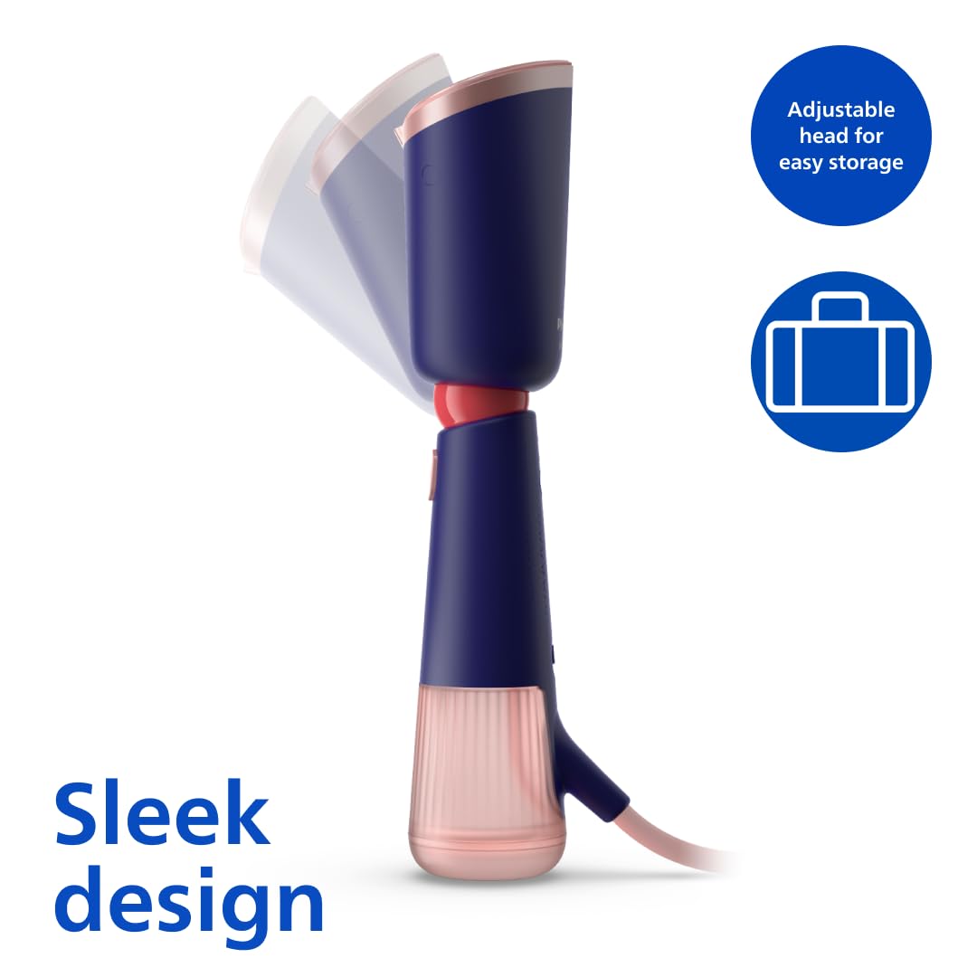 Philips 5000 Series Handheld Steamer - 1400W Power, 24g/min Steam, 35s Heat-Up | STH5030/20 4