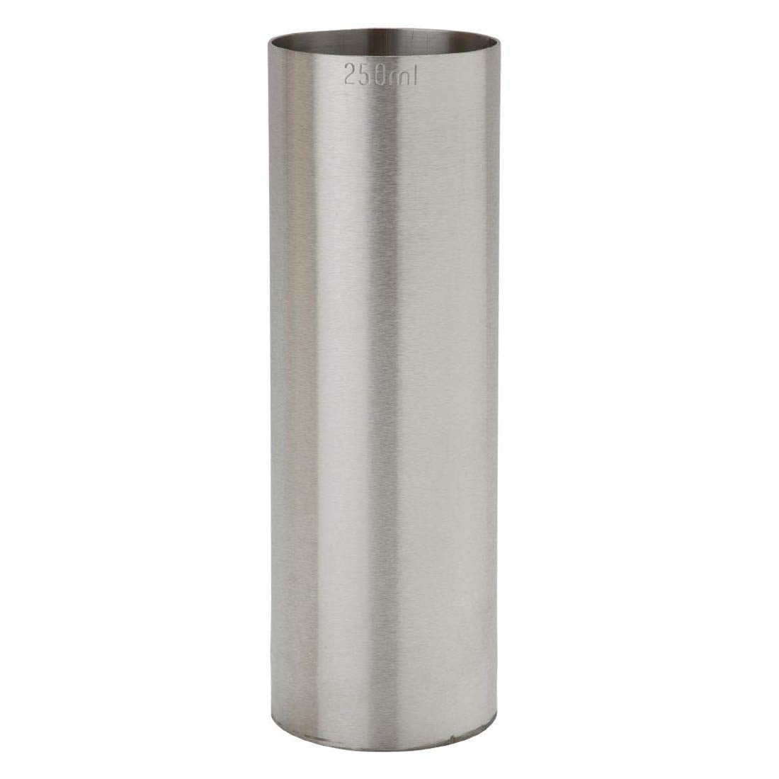 Beaumont Stainless Steel Wine Measure - 250 ml Capacity | CE Marked | Silver Finish