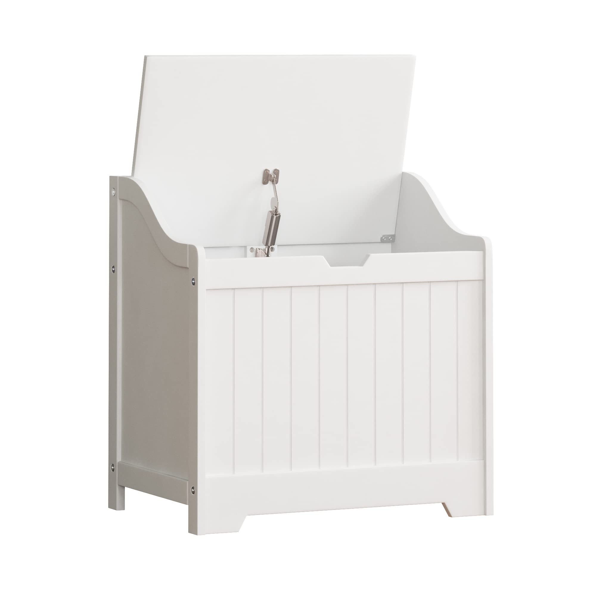 Bath Vida Priano Wooden Wall Cabinet - White Finish | MDF Construction | Versatile Storage 6