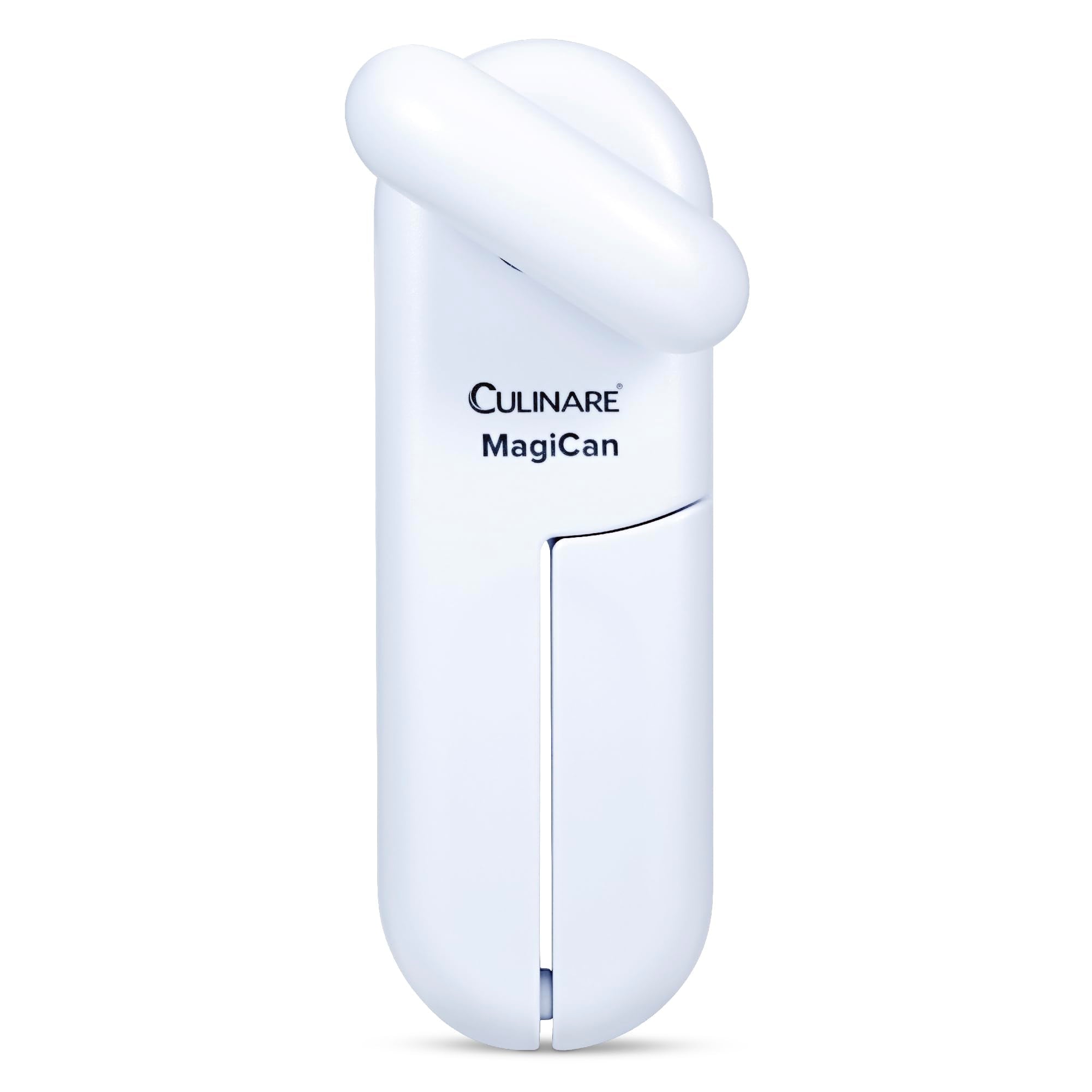 CULINARE MagiCan Opener C10015 - White Manual Can Opener with Stainless Steel Cutting Wheel | Comfortable Handle 1