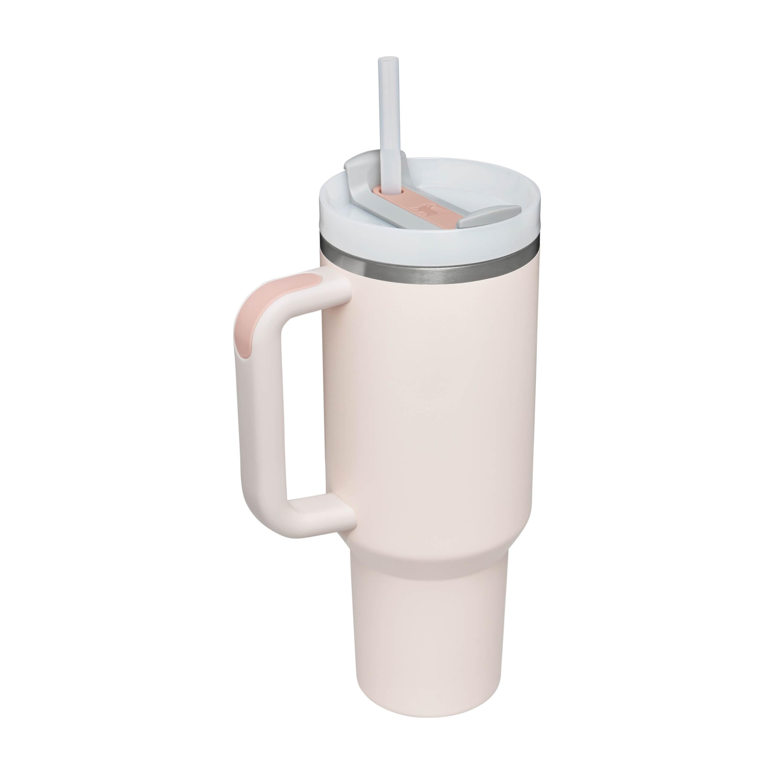STANLEY 1913 Quencher H2.0 Flowstate Tumbler 1.2L Rose Quartz | Cold 11 Hrs, Ice 2 Days | Stainless Steel 7