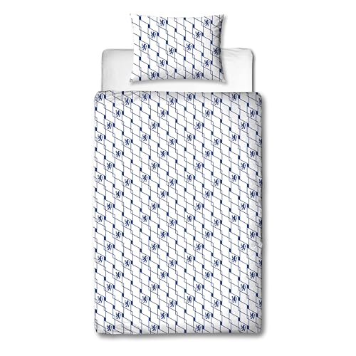 Character World Chelsea FC Official Single Duvet Cover Set | Reversible | Polycotton Blend 3