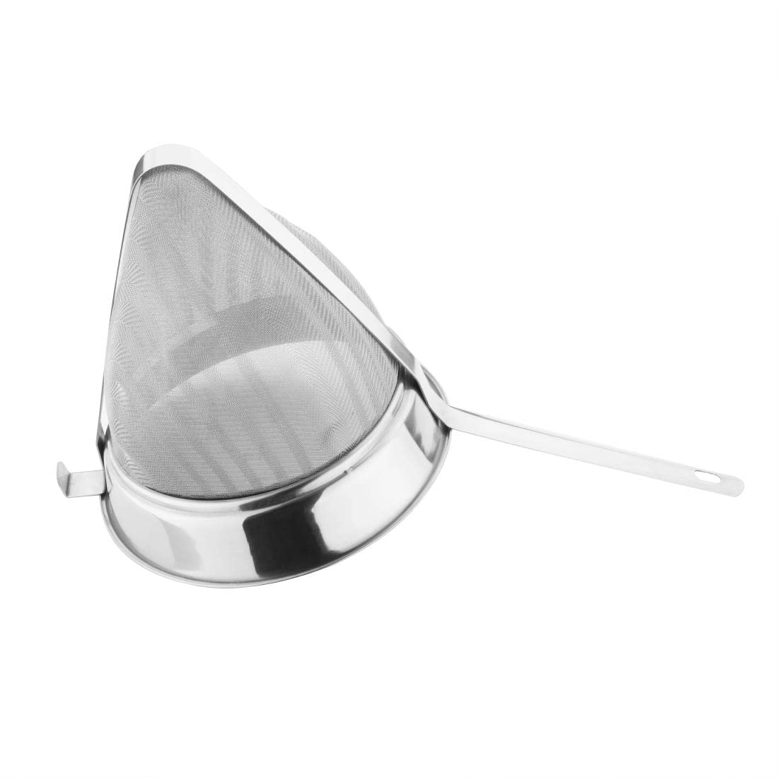 Vogue Chinois Food Strainer - 25.2 cm Stainless Steel Mesh | Dishwasher Safe 3