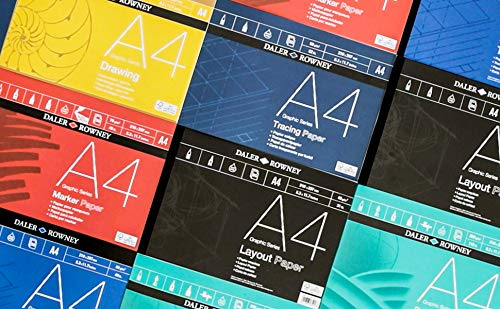 Daler Rowney Graphic Series Layout Pad - A4 Size, 45gsm, 80 Sheets 4