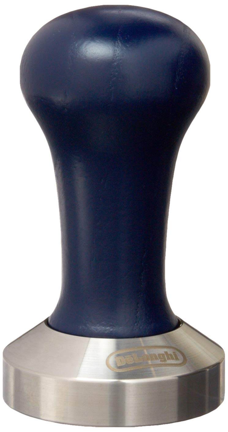 De'Longhi Coffee Tamper DLSC058 - 51mm Stainless Steel Base | Natural Ash Wood Handle